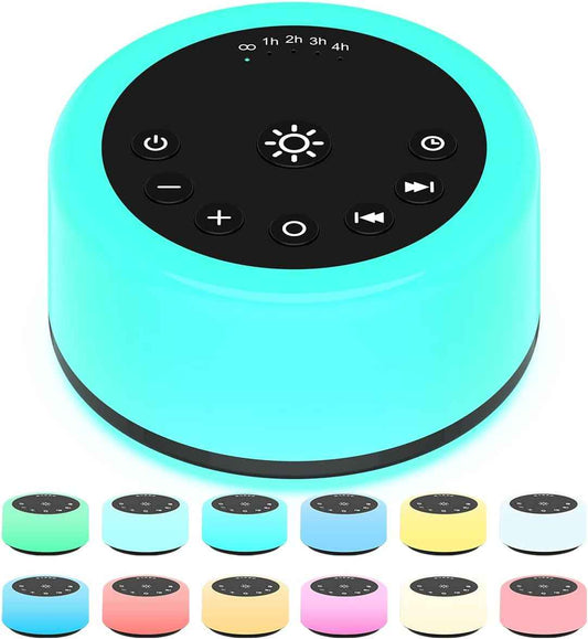 Soother Sleep Sound Machine Night Light White Noise Machine