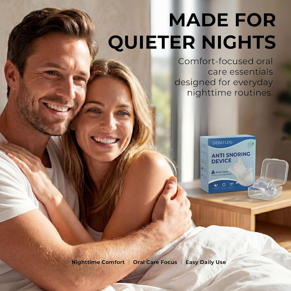 Anti Snoring Device: Clear RD-04