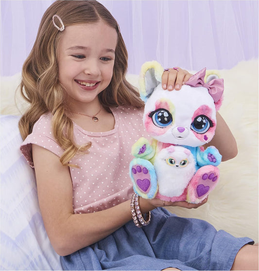 Peek-A-Roo Amazon Exclusive Interactive Rainbow Plush Toy & Baby, Ages 5+