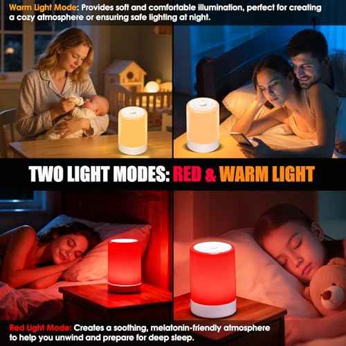 Red Light Therapy Lamp 670nm – Sleep & Relaxation Night Light