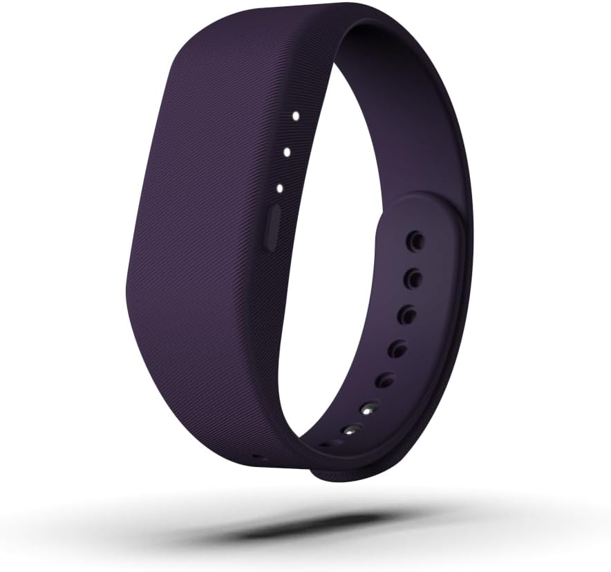 InterBreath Guided Breathing Device | 4 Modes to Slow Your Breath & Calm Your Mind | Stress Relief, Mindfulness, Sleep & Focus | Wellness Gift for Adults & Kids | Wireless Charging, Purple