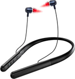 2-in-1 Nasal Red Light Therapy Device for Nose & Ears, 650nm Red Light Nasal Therapy, Hands-Free Neck-Wearable Design, Lightweight & Comfortable for Ear & Nasal Relaxation
