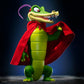 Super7 Supersize Disney Fantasia Ben Ali Gator - 16" Action Figure With Fabric Clothing, Classic Collectibles and Retro Toys