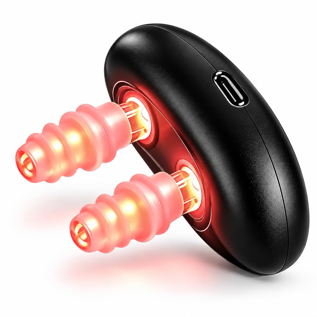 Red Light Nasal Therapy, USB-C Rechargeable Nose Care Device, 3 Modes
