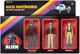 SUPER7 Super 7 Alien Reaction Figure 3 Pack Set C, Multi, 3.75 inches