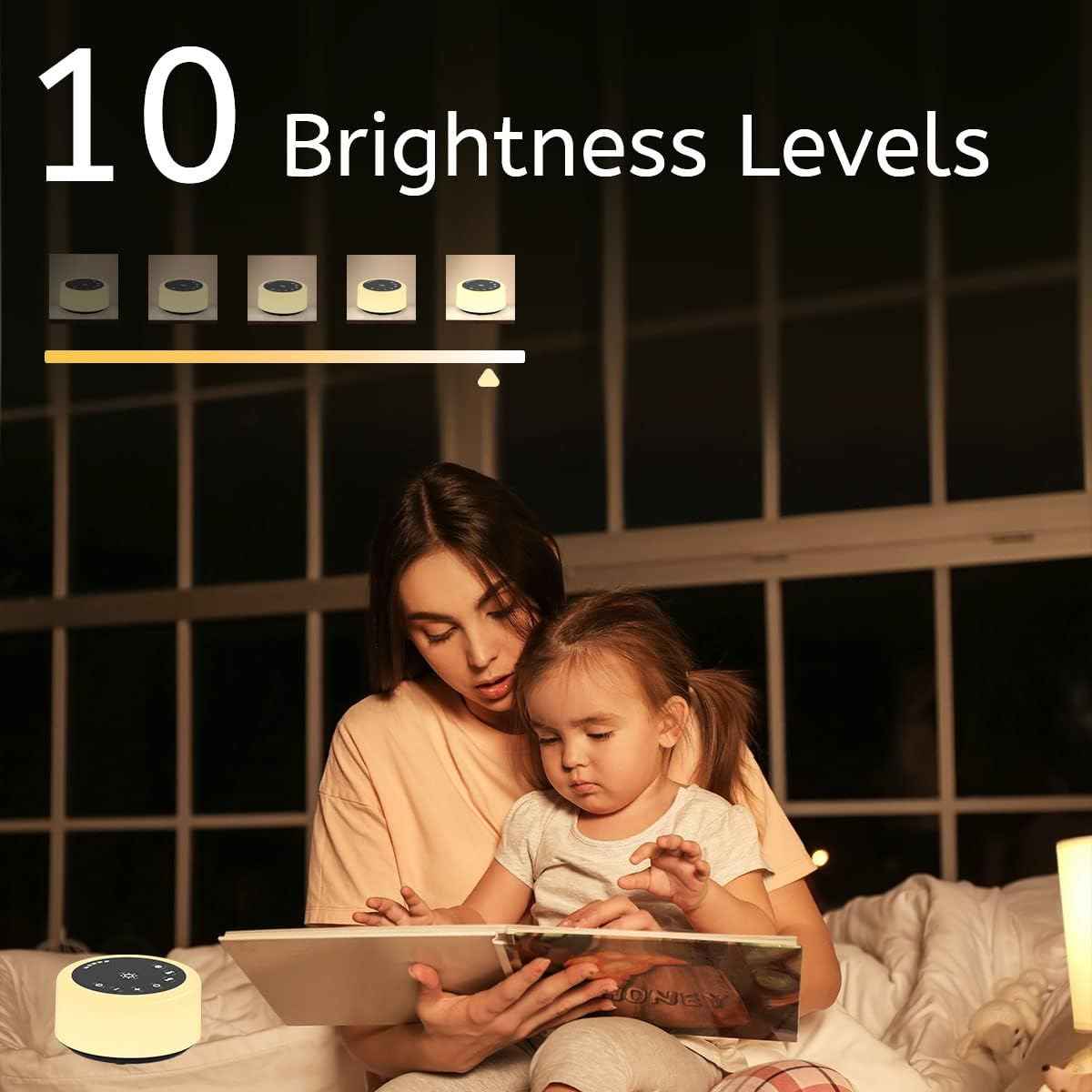 Soother Sleep Sound Machine Night Light White Noise Machine