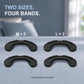 Reusable Nasal Strips for Breathing and Snoring, 4 Bands (2 M + 2 L) and 120 Adhesive Tabs, 60 Uses