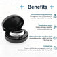 Sleep Ease Pro 4.0 – Portable 3-Speed Anti-Snoring Device for Better (Device1pc+Patch*10)
