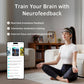 EEG Neurofeedback Headband for Meditation & Brainwave Monitoring, Real-Time Brain Activity Tracker with App, Train Focus, Relaxation & Sleep Preparation