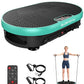 Vibration Plate Exercise Machine for Body Shaker Machine & Weight Loss, Shake Plate with Resistance Bands, 120 Speed Levels, Remote Control, Full Body Workout, Compact Home Gym Equipment