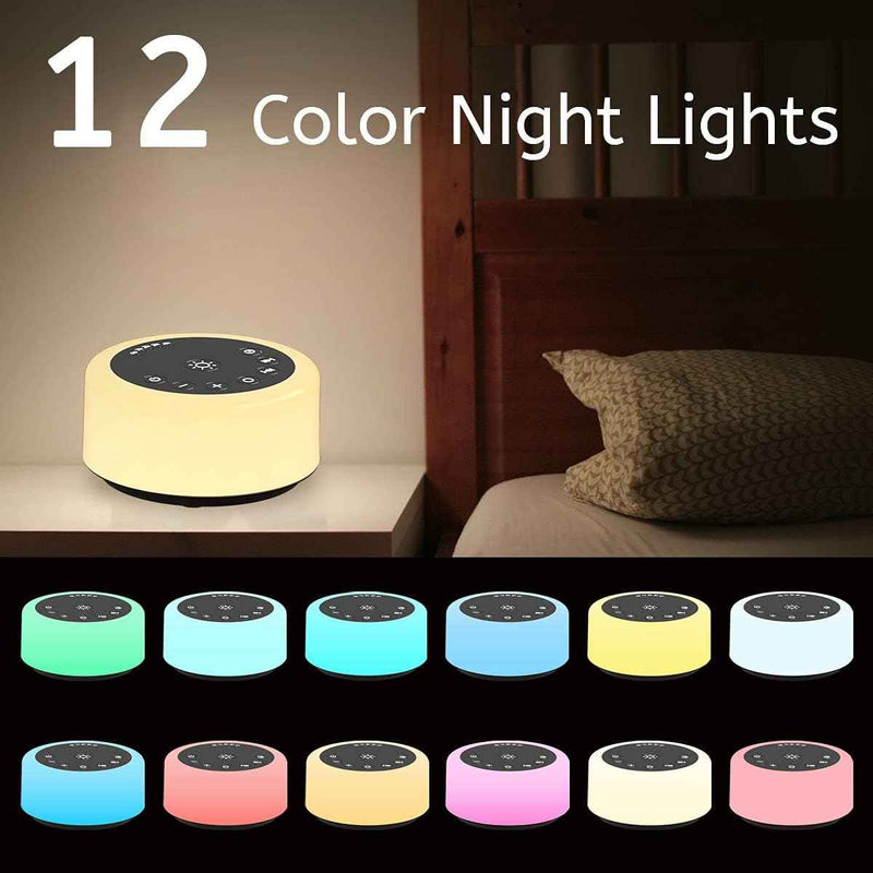 Soother Sleep Sound Machine Night Light White Noise Machine
