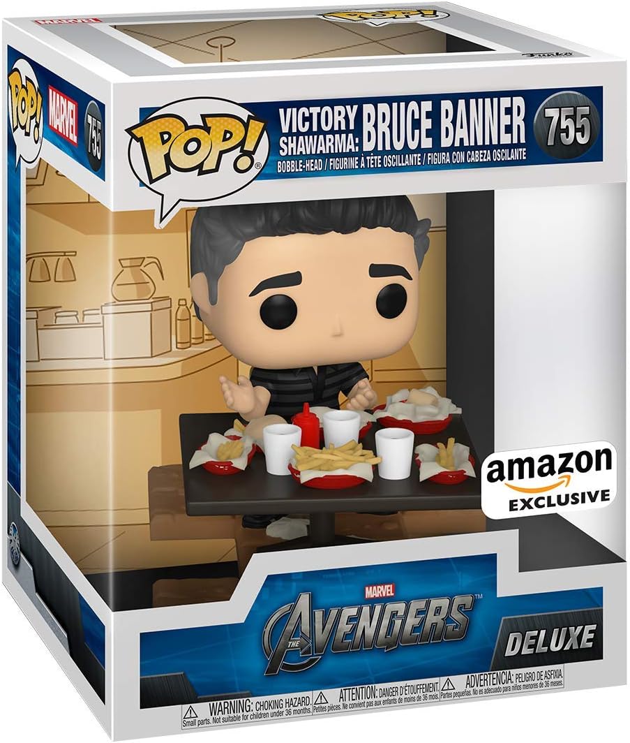 Funko POP! Deluxe Marvel: Shawarma - Bruce Banner - Amazon Exclusive