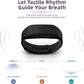 InterBreath Guided Breathing Device | 4 Modes to Slow Your Breath & Calm Your Mind | Stress Relief, Mindfulness, Sleep & Focus | Wellness Gift for Adults & Kids | Wireless Charging, Purple
