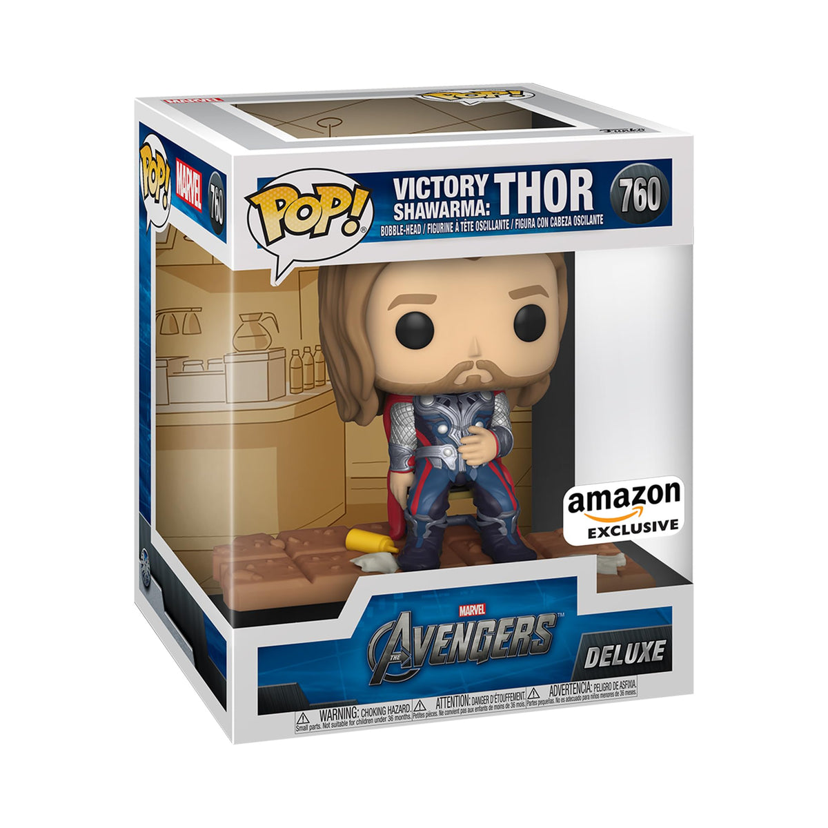 Funko POP! Deluxe Marvel: Shawarma - Bruce Banner - Amazon Exclusive