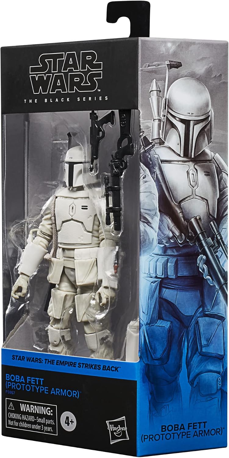 STAR WARS The Black Series Boba Fett (Prototype Armor) Toy 6-Inch-Scale The Empire Strikes Back Collectible Figure, Ages 4 and Up (Amazon Exclusive) F5867