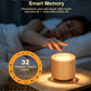 Wood Grain 670nm Red Light Therapy White Noise Sleep Sound Machine
