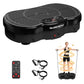 Vibration Plate Exercise Machine for Body Shaker Machine & Weight Loss, Shake Plate with Resistance Bands, 120 Speed Levels, Remote Control, Full Body Workout, Compact Home Gym Equipment