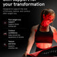 iRESTORE Sculpt LED Belt - FDA-Cleared Red Light Therapy Belt for Body Contouring, Slimming and Muscle Recovery, Near Infrared Light Therapy Wrap for Body, Waist, Thighs, Shoulder & Back Pain Support