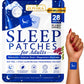Sleep Patches for Adults — Extra Strength Melatonin & Magnesium Patch — Time-Release Sleep Aid Stickers — Non-Habit Forming, Hypoallergenic — 28 Transdermal Patches for Deep Rest & Relaxation