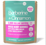 1500mg Keto Berberine Complex Gummies with 1,000mg Ceylon Cinnamon, Milk Thistle 500mcg. Sugar-Free Berberine Supplement for Metabolism, Energy, Gut Health, Fasting & & Body Mass Control. 90 Gummies.
