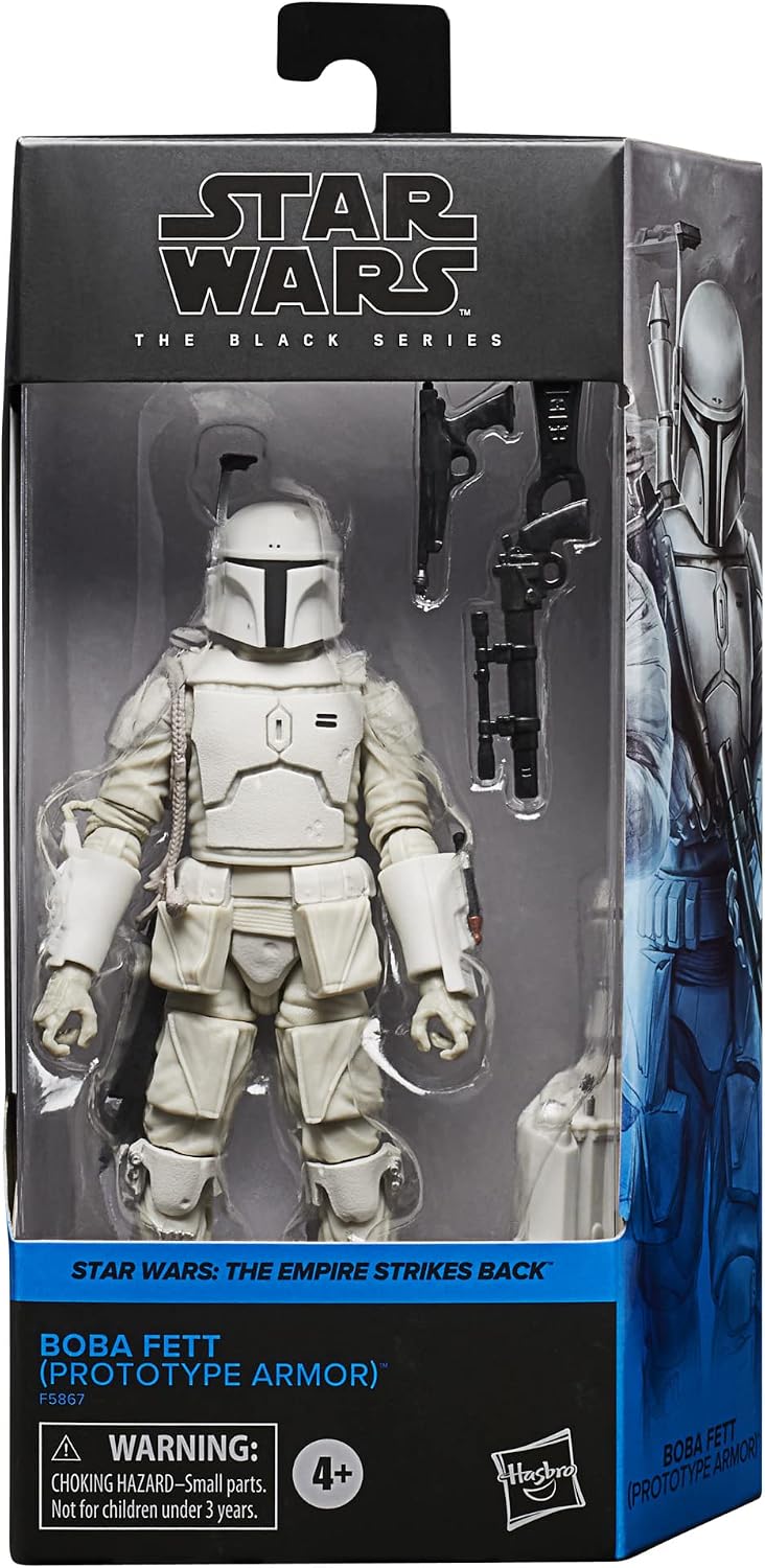 STAR WARS The Black Series Boba Fett (Prototype Armor) Toy 6-Inch-Scale The Empire Strikes Back Collectible Figure, Ages 4 and Up (Amazon Exclusive) F5867
