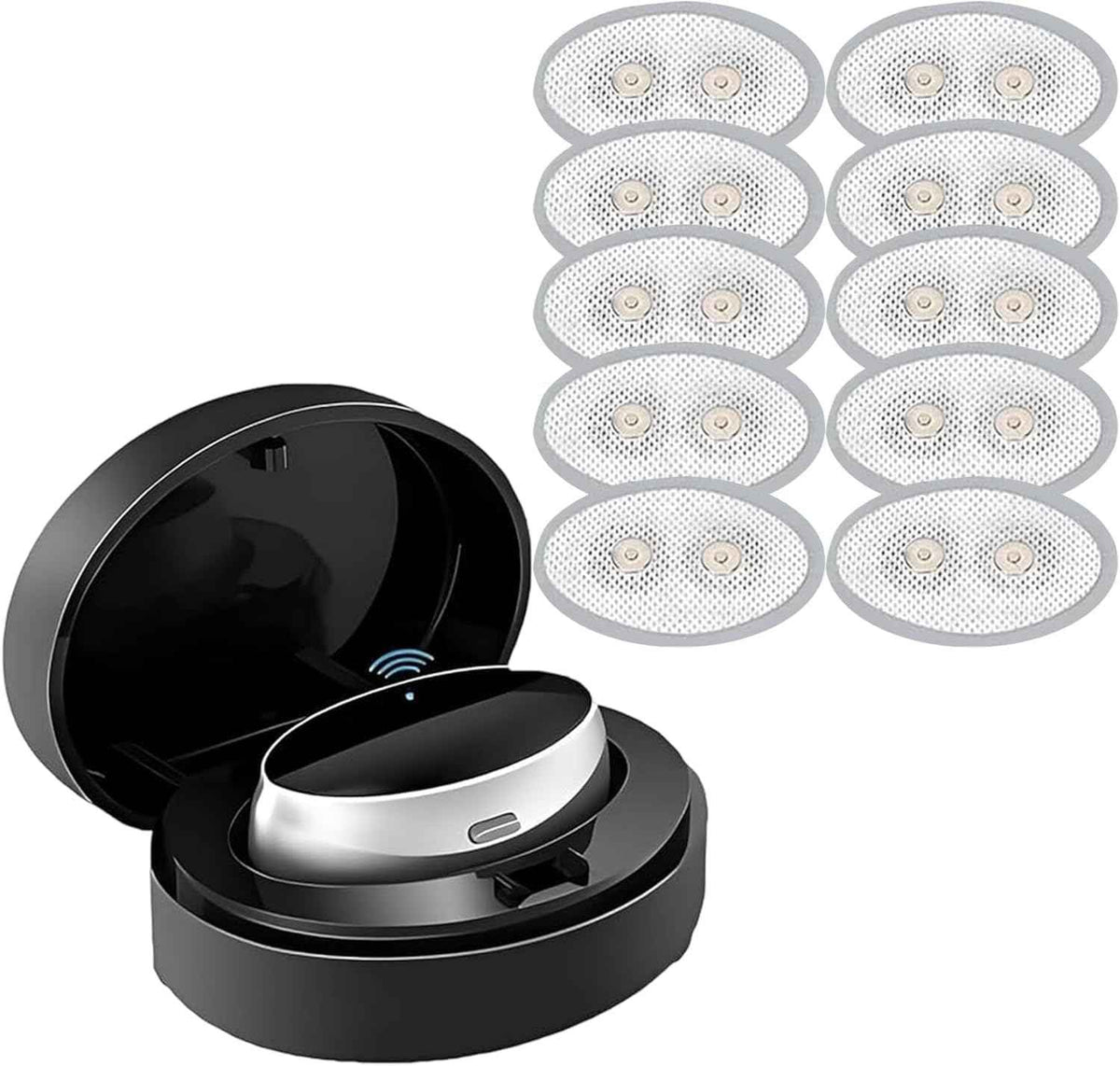 Sleep Ease Pro 4.0 – Portable 3-Speed Anti-Snoring Device (Device1pc+Patch*10)