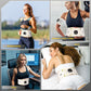 Abs Stimulator Abdominal, AB Belt Muscle Stimulator with Heat (White)