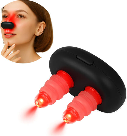 Red Light Nasal Therapy, USB-C Rechargeable Nose Care Device, 3 Modes