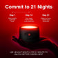 Helight Red Light Therapy Sleep Device – 630nm Pure Red Light Lamp Sleep Aid to Support Deep Relaxation – Rest Lamp Backed by Science for Adults & Kids Bedrooms