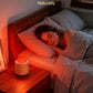 Wood Grain 670nm Red Light Therapy White Noise Sleep Sound Machine
