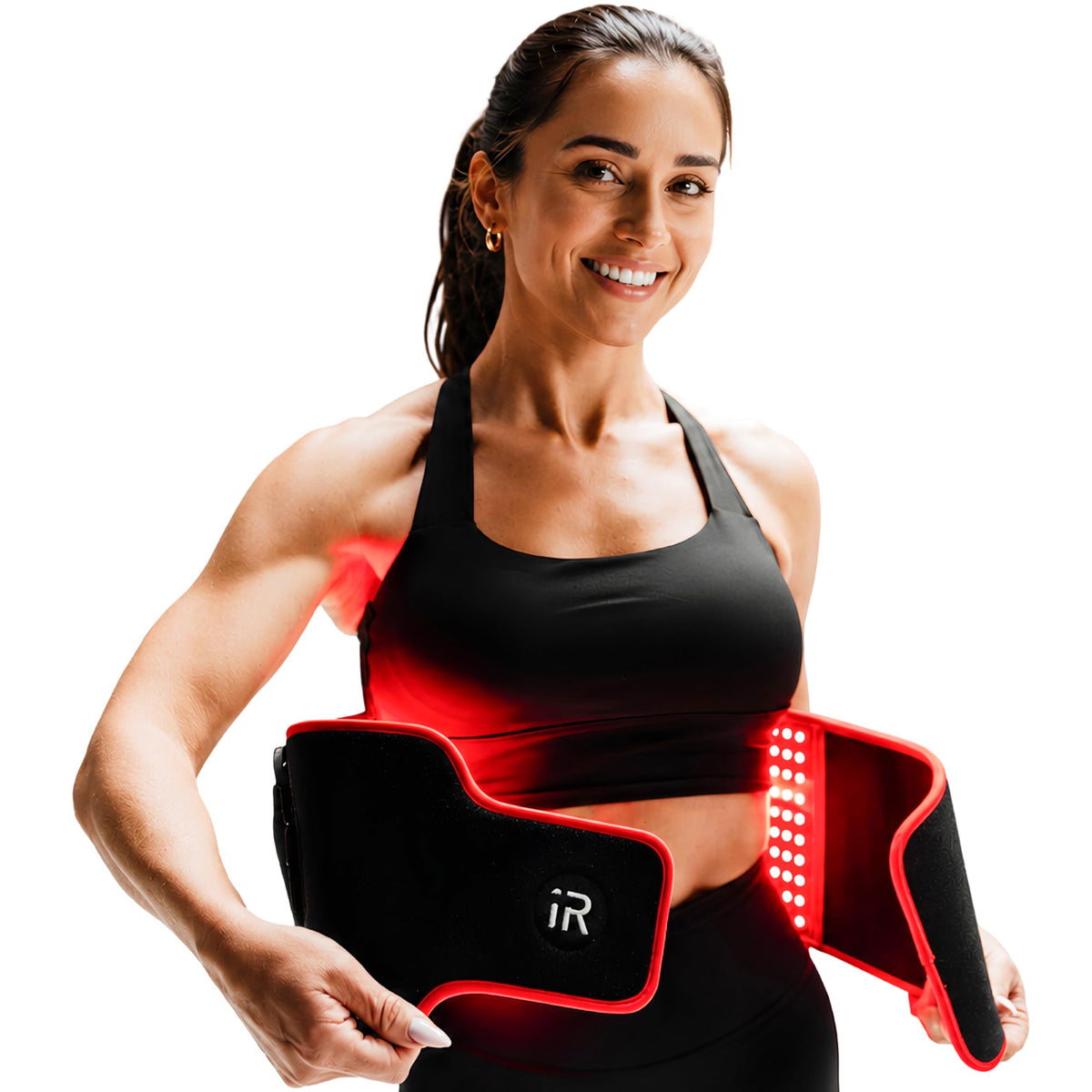 iRESTORE Sculpt LED Belt - FDA-Cleared Red Light Therapy Belt for Body Contouring, Slimming and Muscle Recovery, Near Infrared Light Therapy Wrap for Body, Waist, Thighs, Shoulder & Back Pain Support
