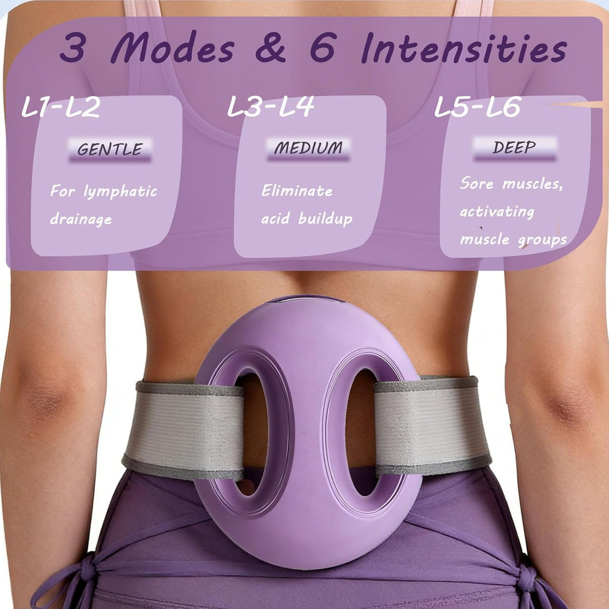 Full-Body Fascia Ring Massager for Weight Loss & Lymphatic Drainage