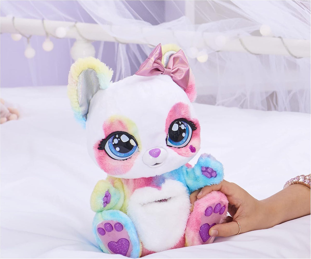 Peek-A-Roo Amazon Exclusive Interactive Rainbow Plush Toy & Baby, Ages 5+