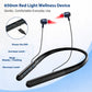 2-in-1 Nasal Red Light Therapy Device for Nose & Ears, 650nm Red Light Nasal Therapy, Hands-Free Neck-Wearable Design, Lightweight & Comfortable for Ear & Nasal Relaxation
