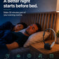 Sleepisol+ Wellness Headband for Bedtime Relaxation & Meditation, Bluetooth Wearable with 4 Modes, Lightweight 1.1 oz, Flexible Ergonomic Design