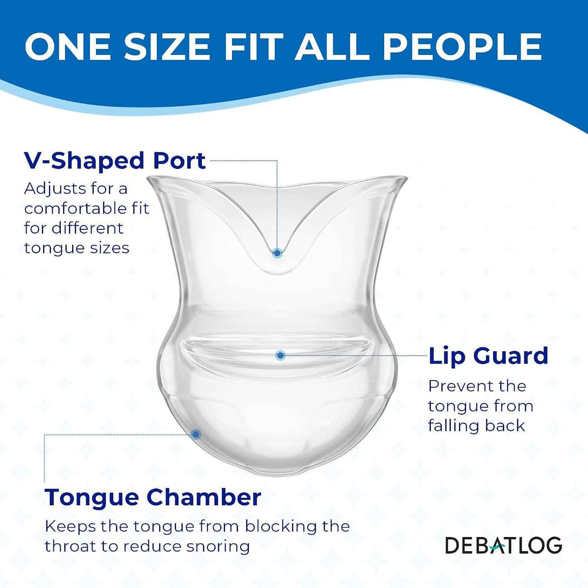 Anti Snoring Device: Clear RD-04