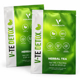 V TE DETOX ORGANIC, NATURAL, GLUTEN FREE, VEGAN NON GMO AND NO ADDED SUGAR HERBAL BLEND 2 weeks