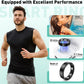 Smart Ring with Sleep Monitoring, Step Counting, Heart Rate, Blood Oxygen for iOS and Android, No Subscription Fee, IP68 Waterproof Health Tracker (Black, 8)