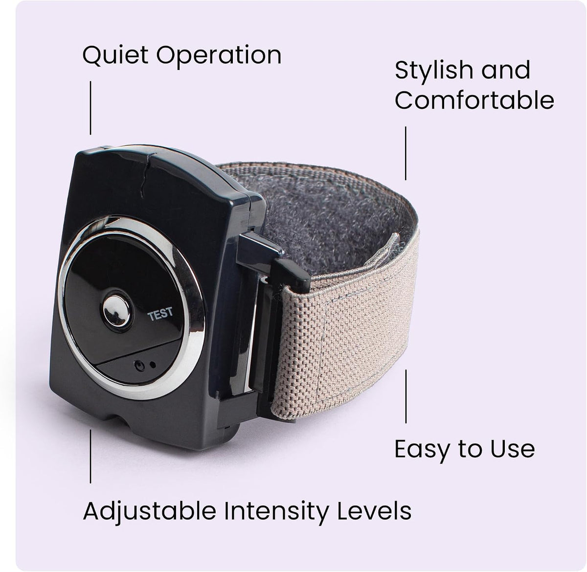Anti-Snore Wristband - Advanced Anti Snoring Device with Bionic Detection Technology, Adjustable Intensity, Comfortable & Anti Snore Device for Men and Women