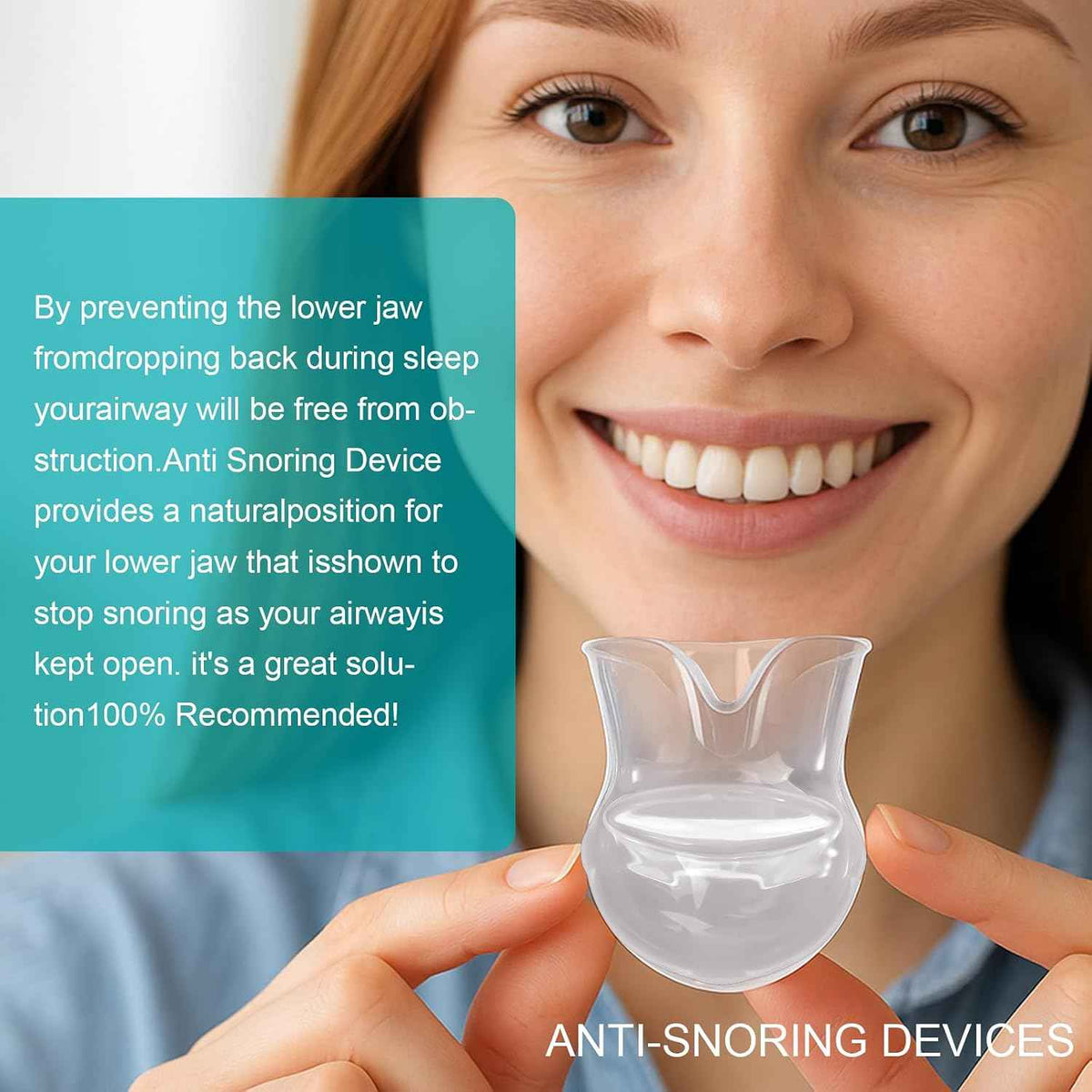 Anti Snoring Device - Tongue Retaining Mouthpiece