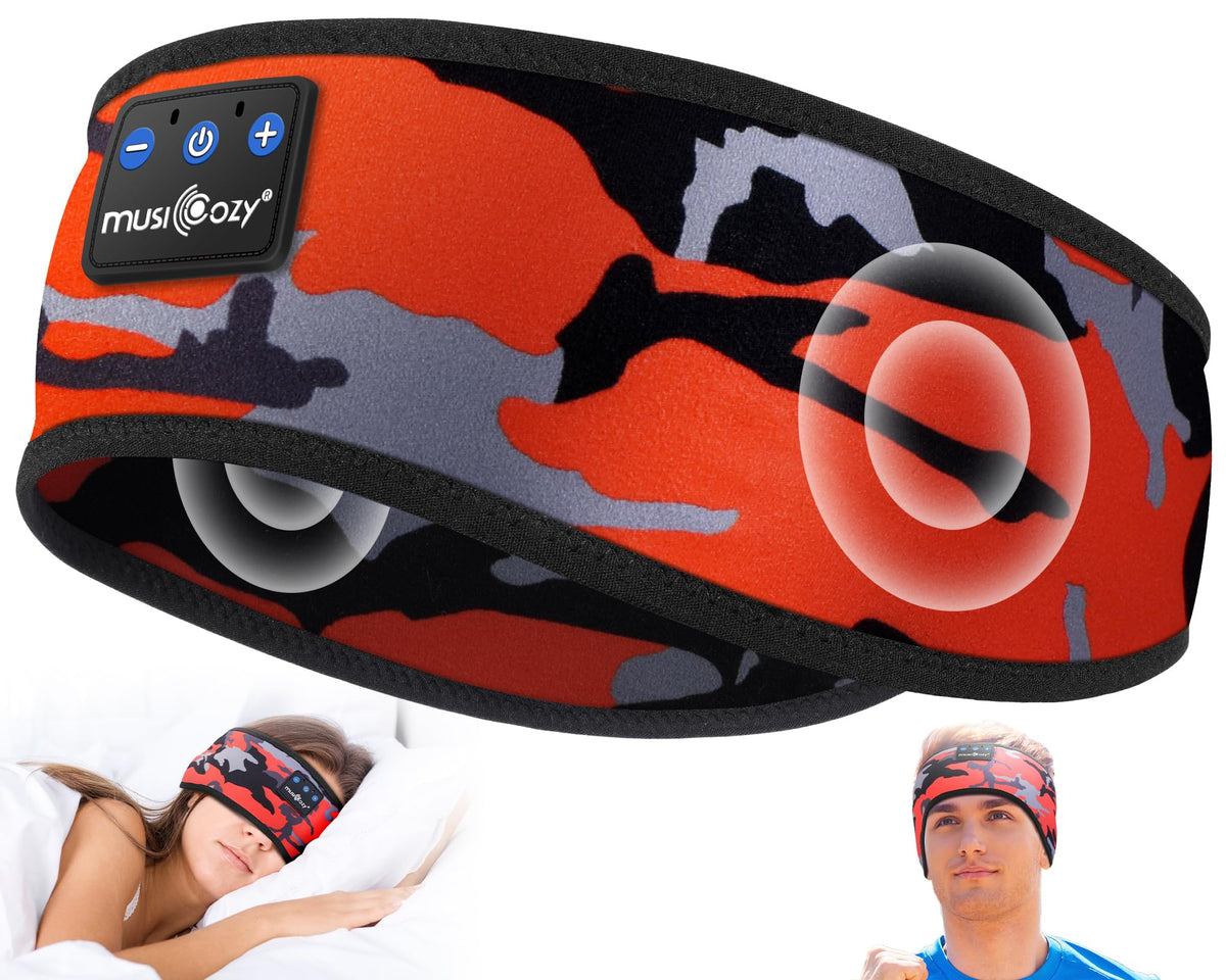 MUSICOZY Bluetooth 5.4 Sleep Headphones Headband Sports Wireless Audio