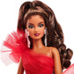 Barbie Signature 2024 Holiday Doll with Light Brown Hair in Plaid Gown, Collectible Toy in Displayable Packaging