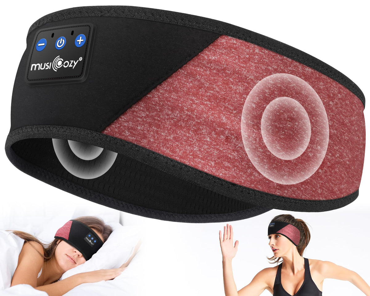 MUSICOZY Bluetooth 5.4 Sleep Headphones Headband Sports Wireless Audio