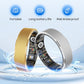 Smart Health Ring, Featuring Stress and Sleep Monitoring Functions, Compatible with iOS and Android,Waterproof Fitness Tracker for Women & Men, No Subscription Fee. (Silver, 9)