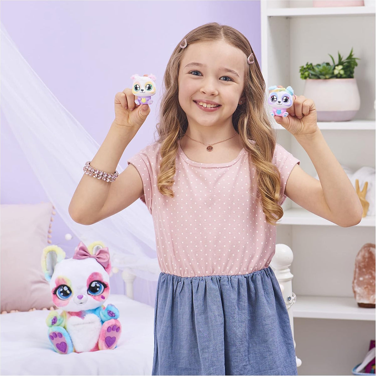 Peek-A-Roo Amazon Exclusive Interactive Rainbow Plush Toy & Baby, Ages 5+