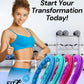 FIT ON Form Infinity Weighted Hula Hoop for Adults Weight Loss, Smart Exercise Hola Circle Hoop for Women Abs Workout