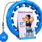 FIT ON Form Infinity Weighted Hula Hoop for Adults Weight Loss, Smart Exercise Hola Circle Hoop for Women Abs Workout