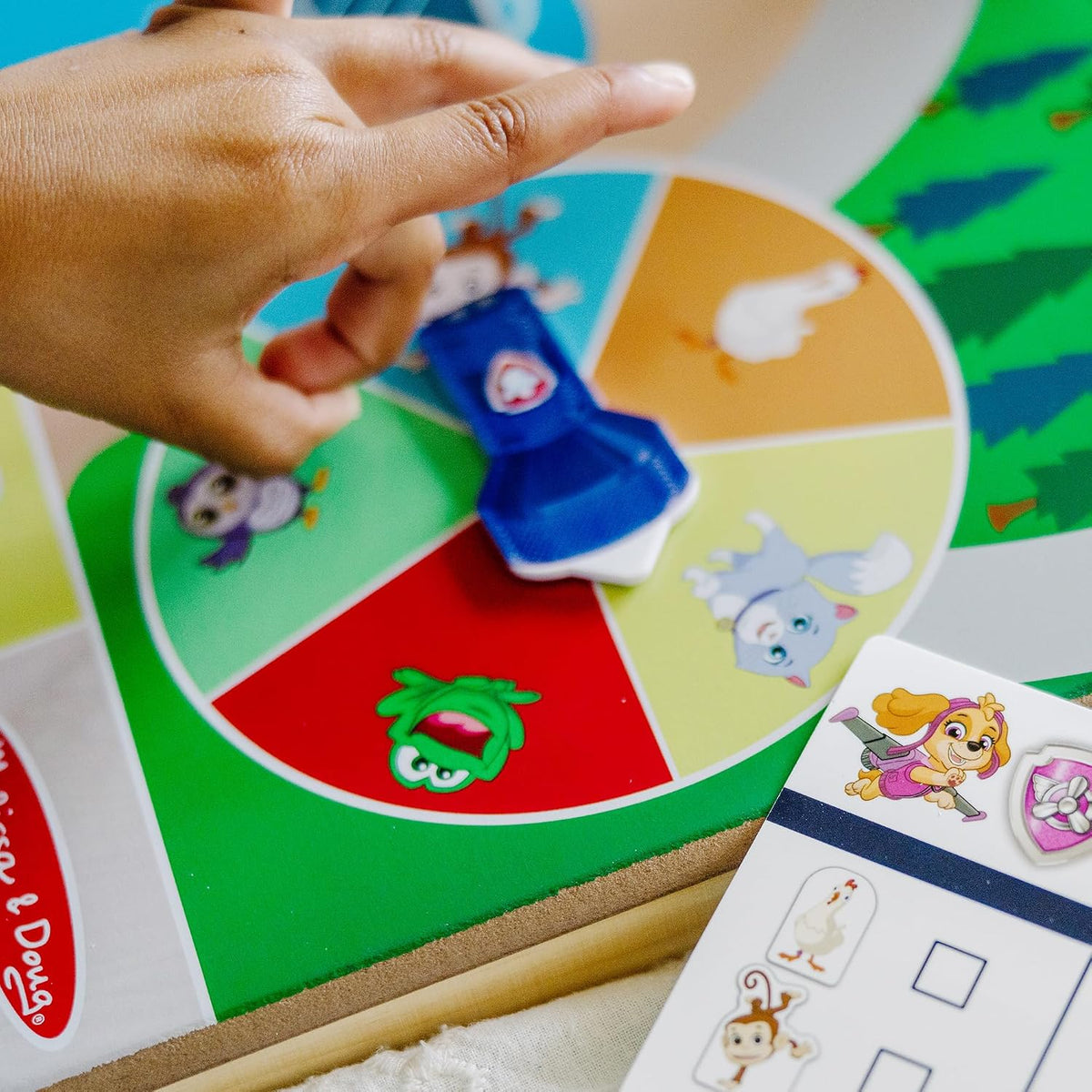 Melissa & Doug PAW Patrol Spy Find & Rescue, Wooden Take-Along Game Set