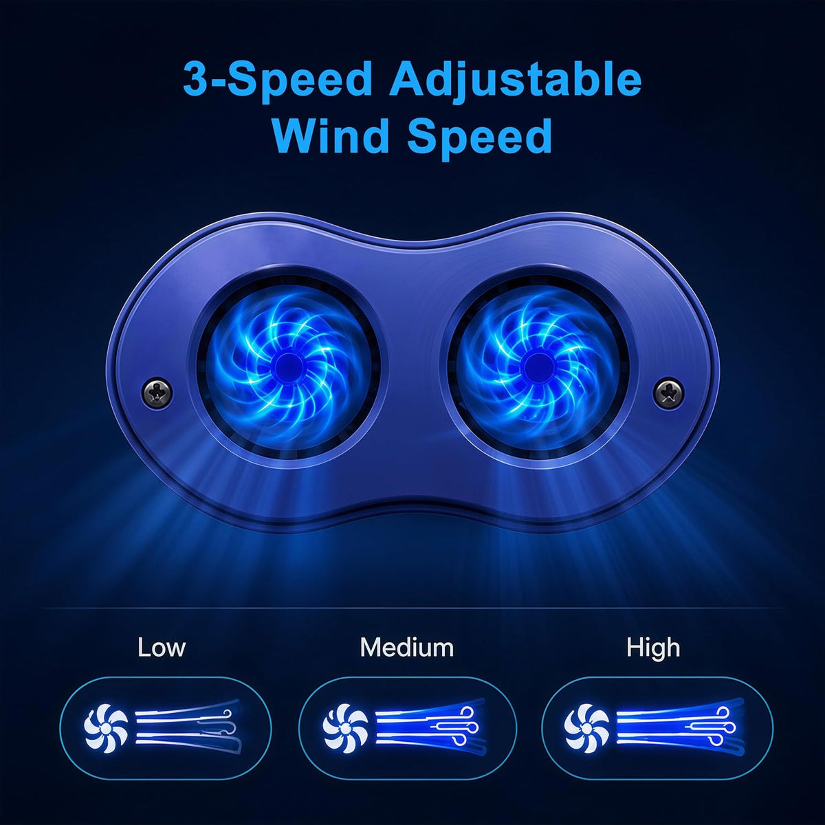 Anti Snoring Devices, Secure-Fit Snoring Solution with 3 Airflow Levels