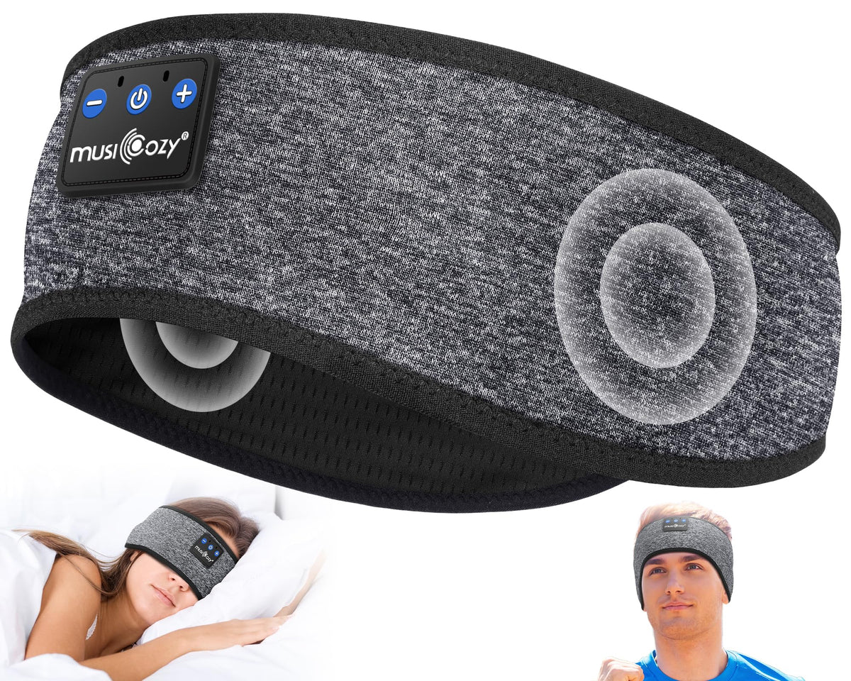 MUSICOZY Bluetooth 5.4 Sleep Headphones Headband Sports Wireless Audio